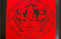 武漢三工激光打標(biāo)機(jī)，革新多張宣紙鏤空切割技術(shù)