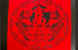 武漢三工激光打標(biāo)機(jī),革新多張宣紙鏤空切割技術(shù)